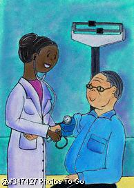 Illustration: A visit to the doctor